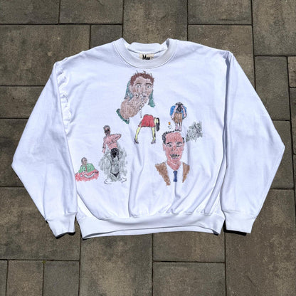 Miju Repairs Hand Drawn Crewneck