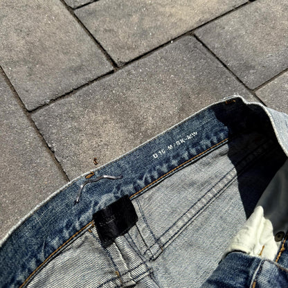 SS15 Saint Laurent Paris D10 Light Wash Denim