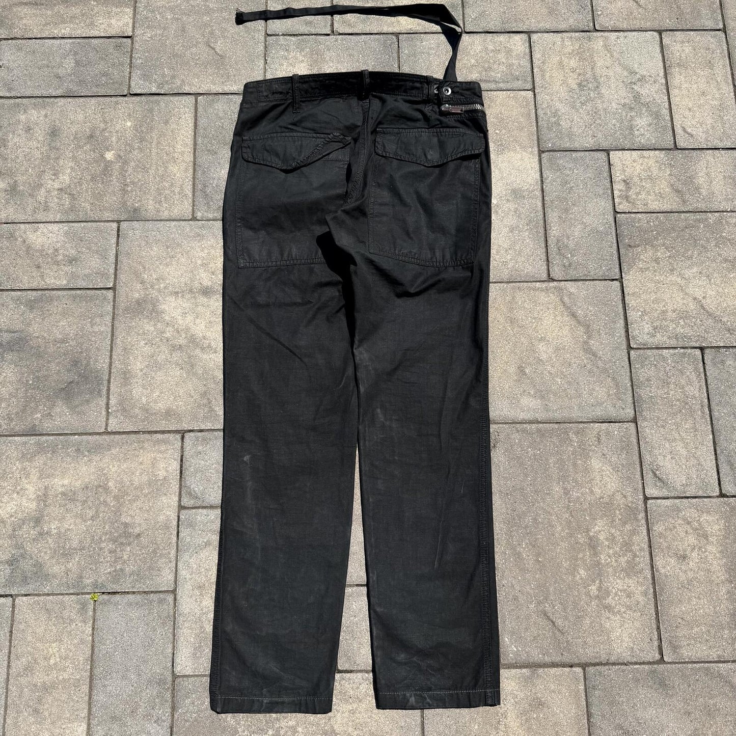 SS09 Rick Owens ‘Hog’ Aircut Pants