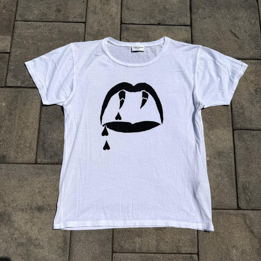 2015 Saint Laurent Paris Bloodluster Tee