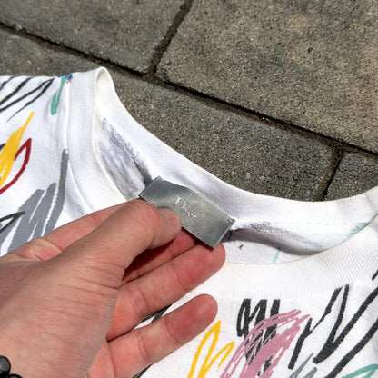 SS15 Dior Homme Scribble Tee