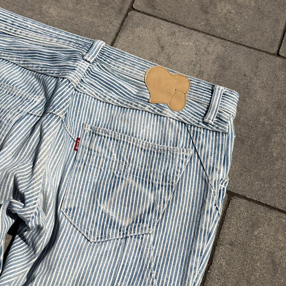 SS08 Number Nine Striped Hickory Denim