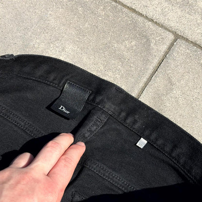 AW16 Dior Homme Red Stitch Denim