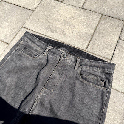 SS18 Rick Owens Hustler Torrance Cut Denim
