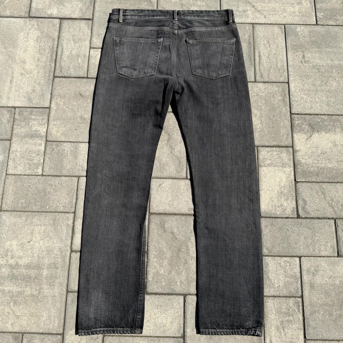 SS18 Rick Owens Hustler Torrance Cut Denim