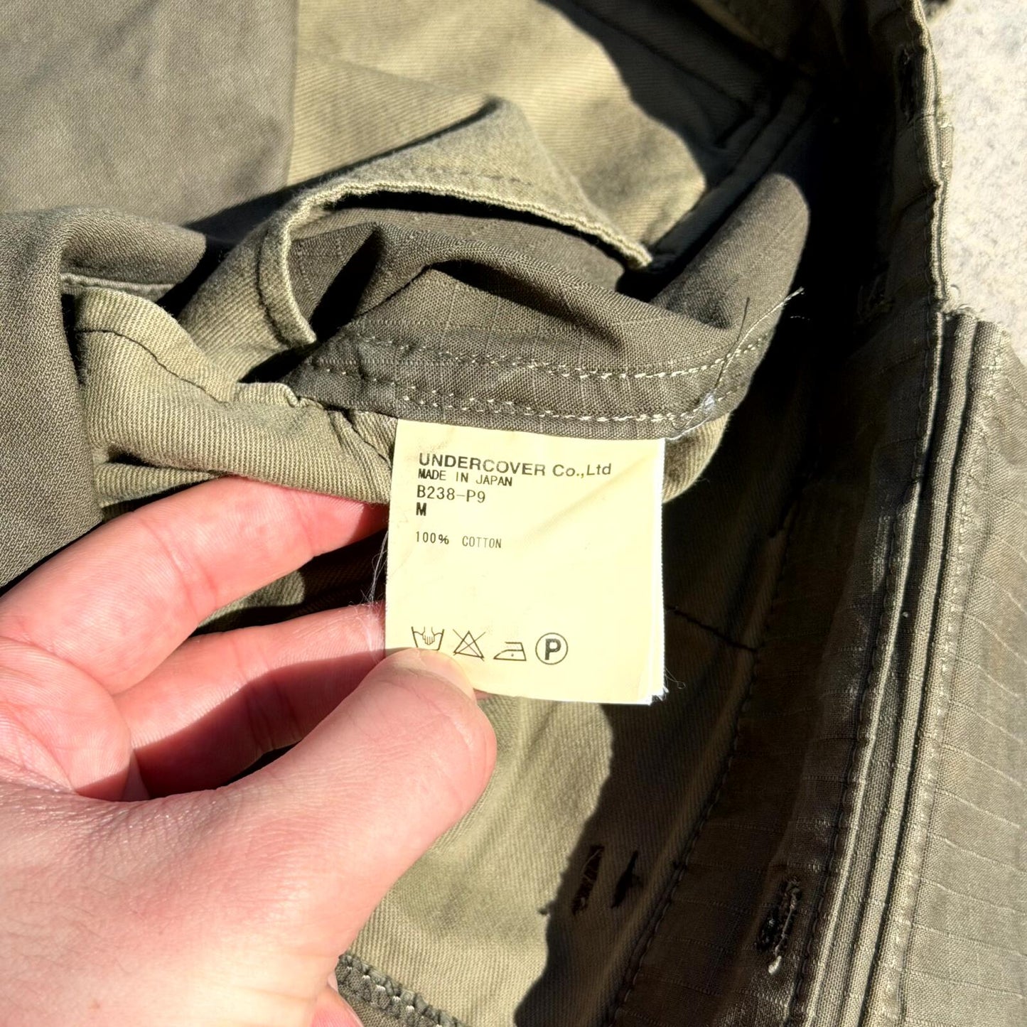 AW03 Undercover Rebuild Cargo Pants