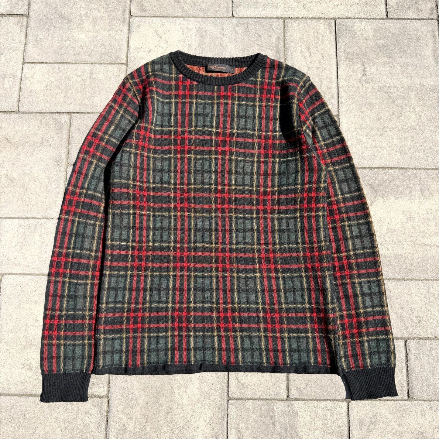 AW02 Undercover Plaid Sweater