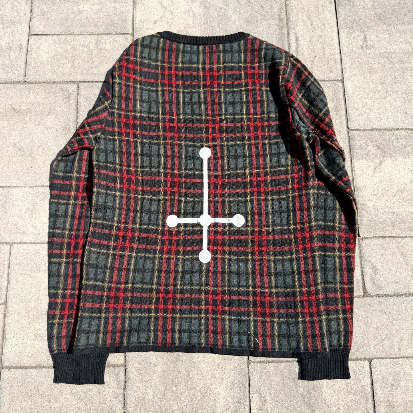 AW02 Undercover Plaid Sweater