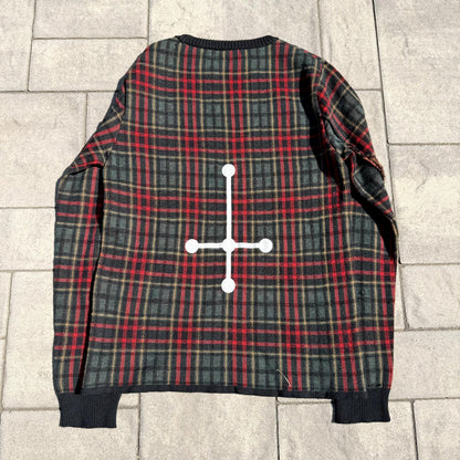 AW02 Undercover Plaid Sweater