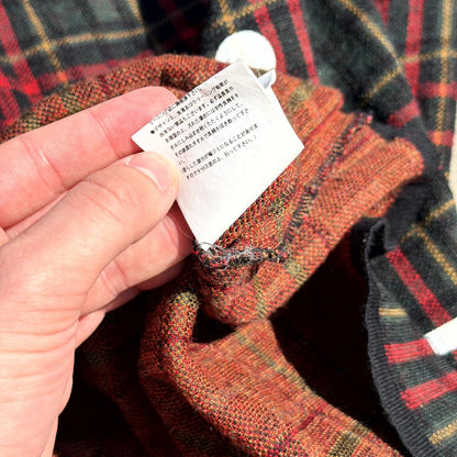 AW02 Undercover Plaid Sweater
