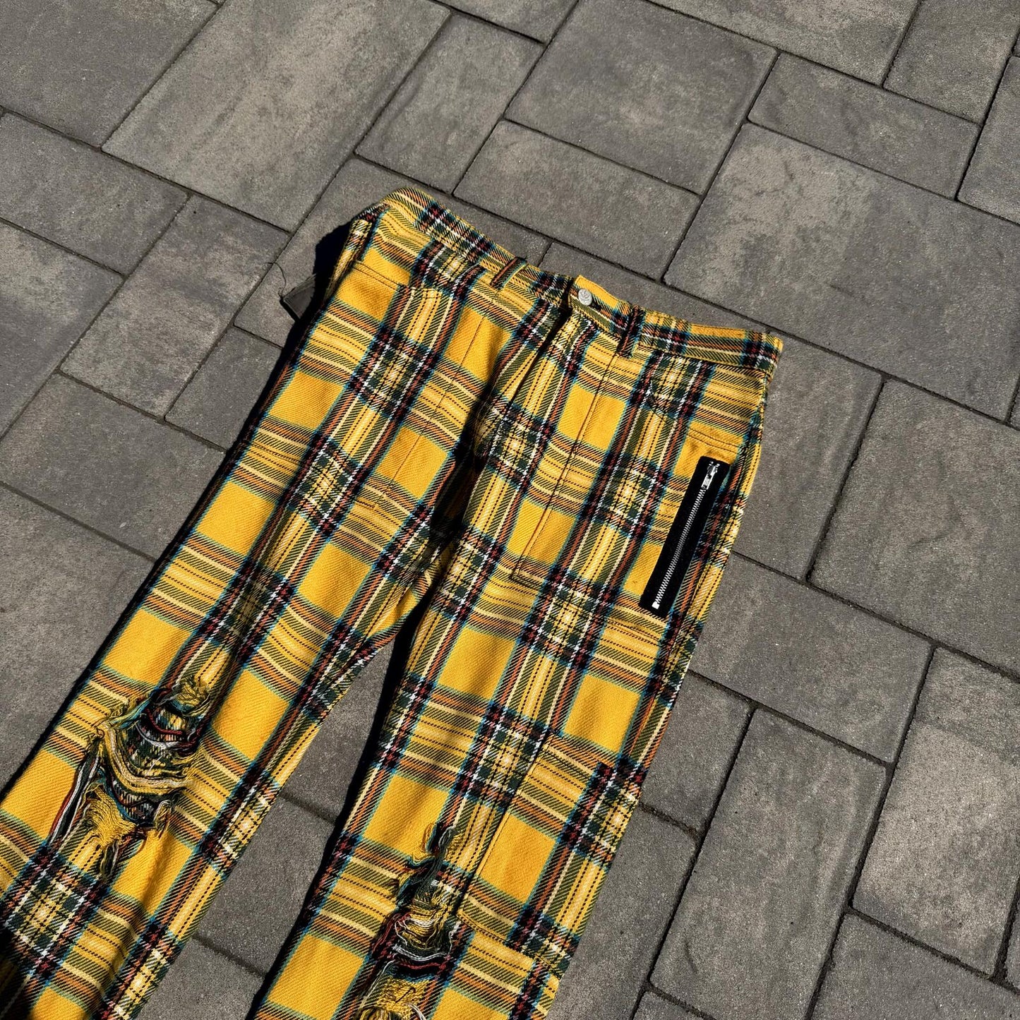 SS05 Undercover Tartan Plaid Pants