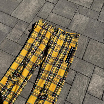 SS05 Undercover Tartan Plaid Pants