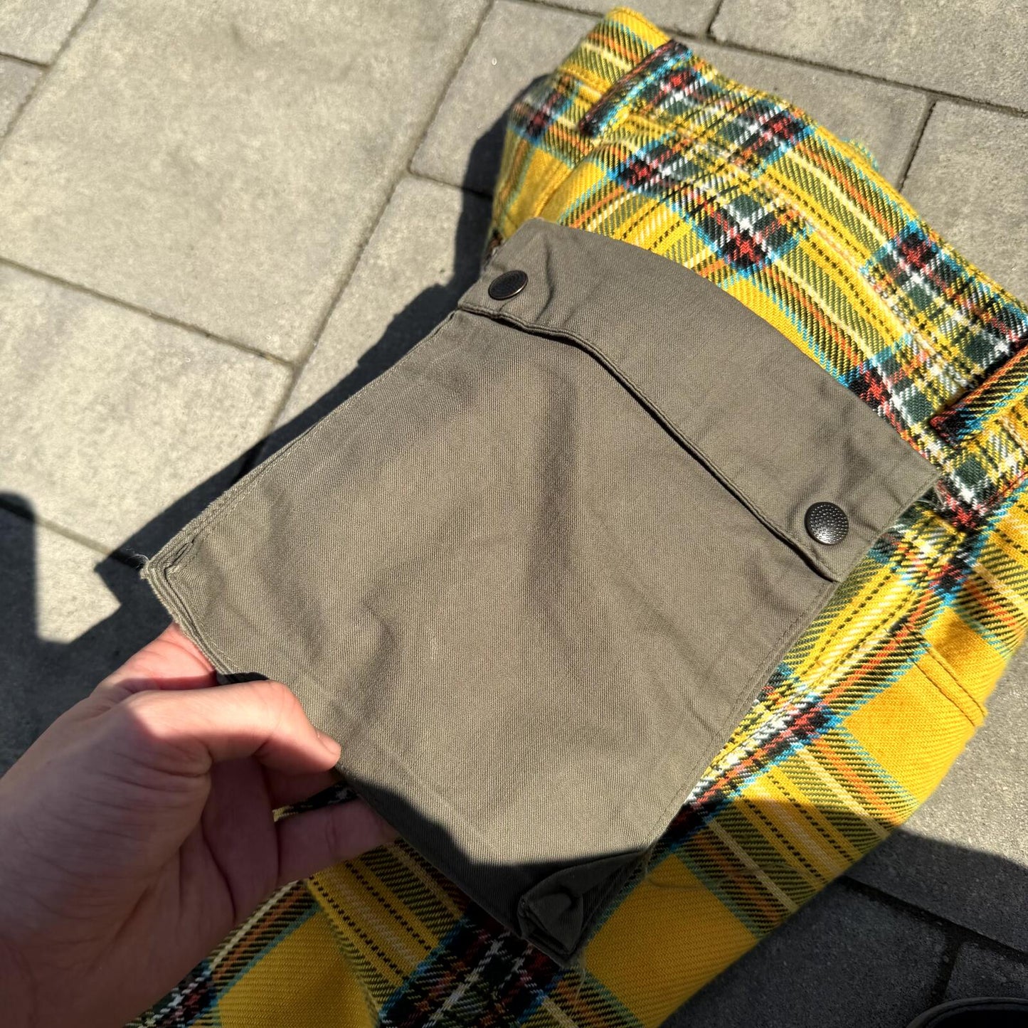 SS05 Undercover Tartan Plaid Pants