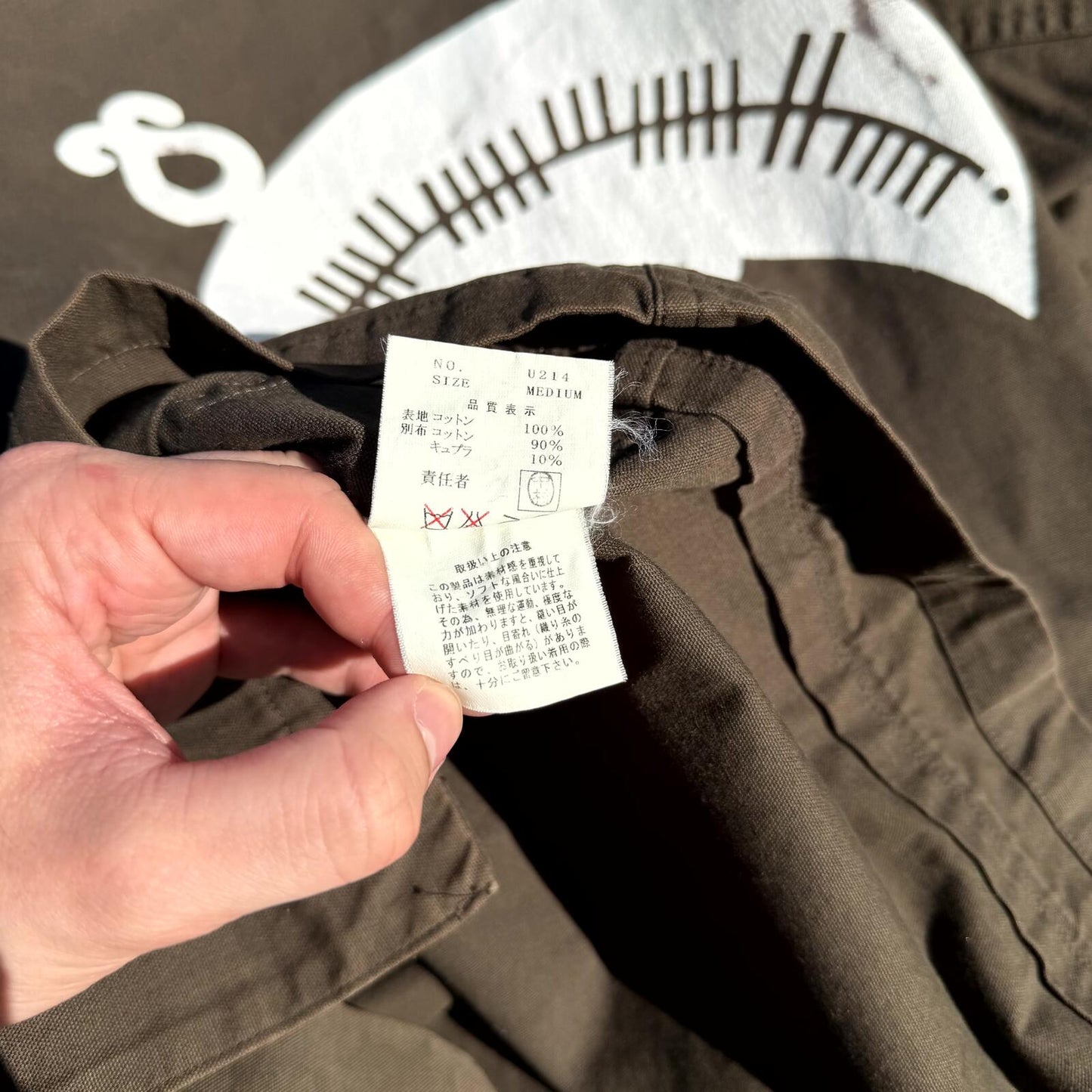 SS03 Undercover Scab Military Jacket