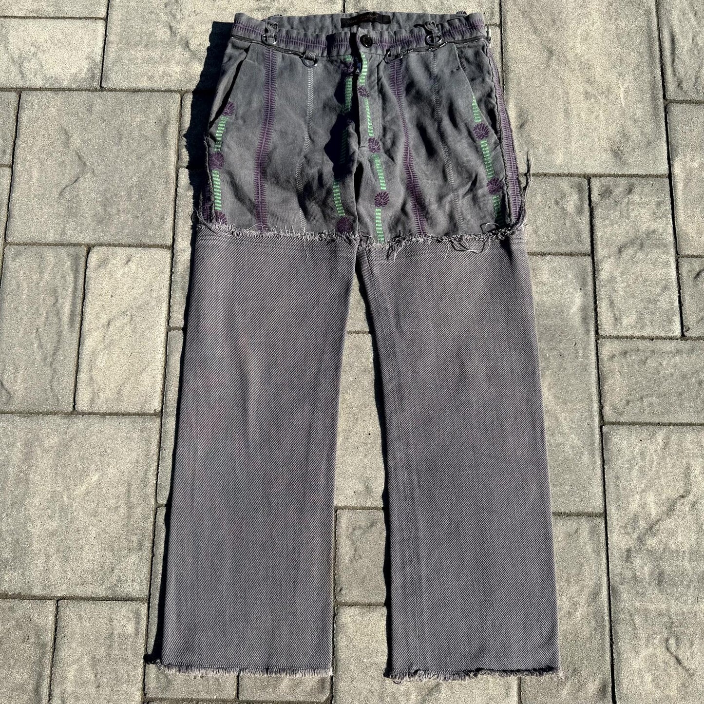 SS03 Undercover Grey Scab Pants