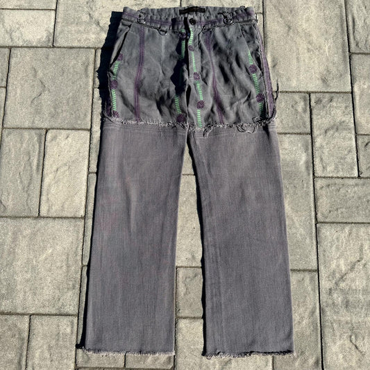 SS03 Undercover Grey Scab Pants