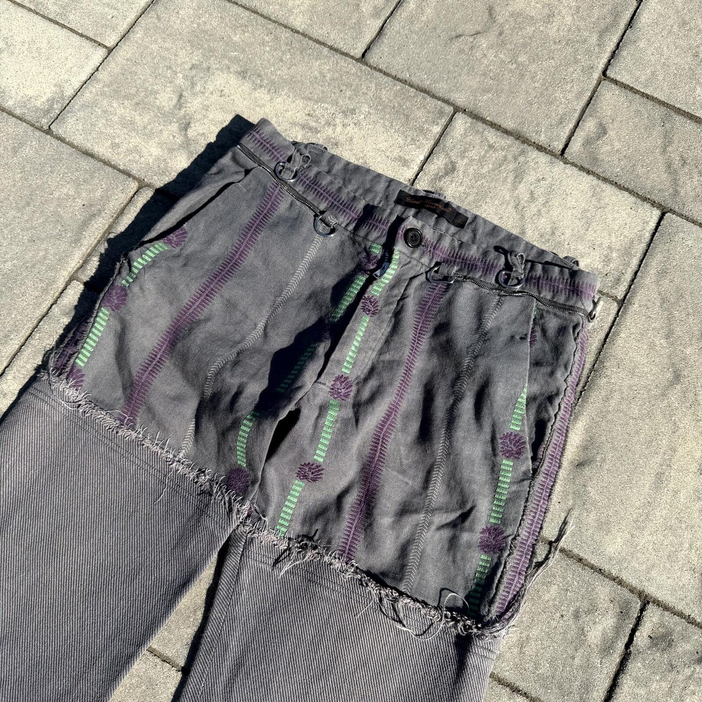 SS03 Undercover Grey Scab Pants