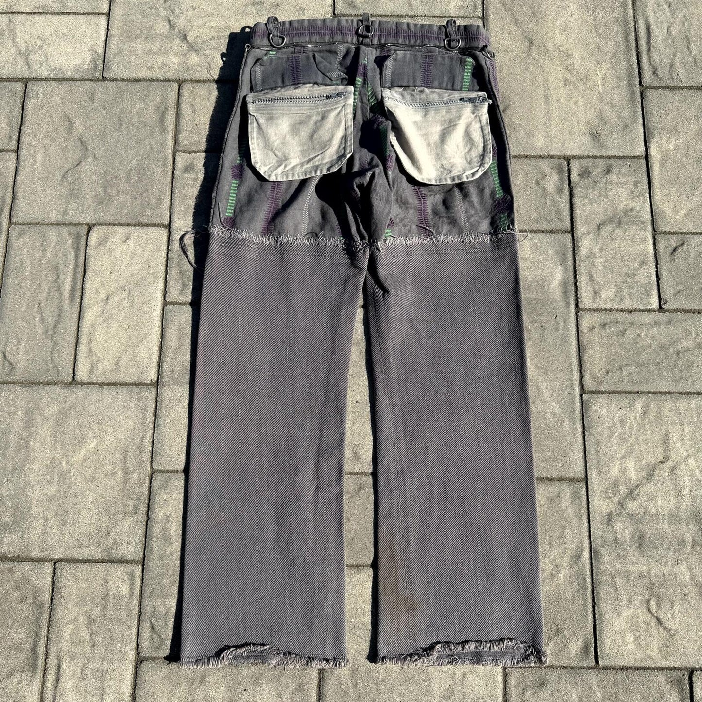 SS03 Undercover Grey Scab Pants
