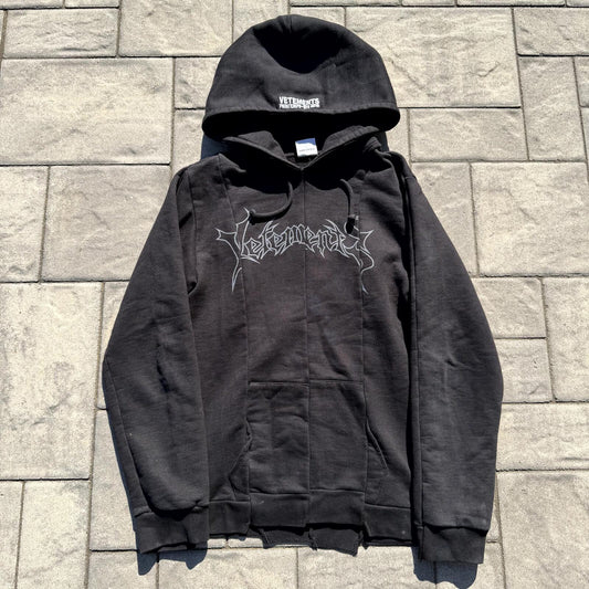 AW16 Vetements Reconstructed Metal Hoodie