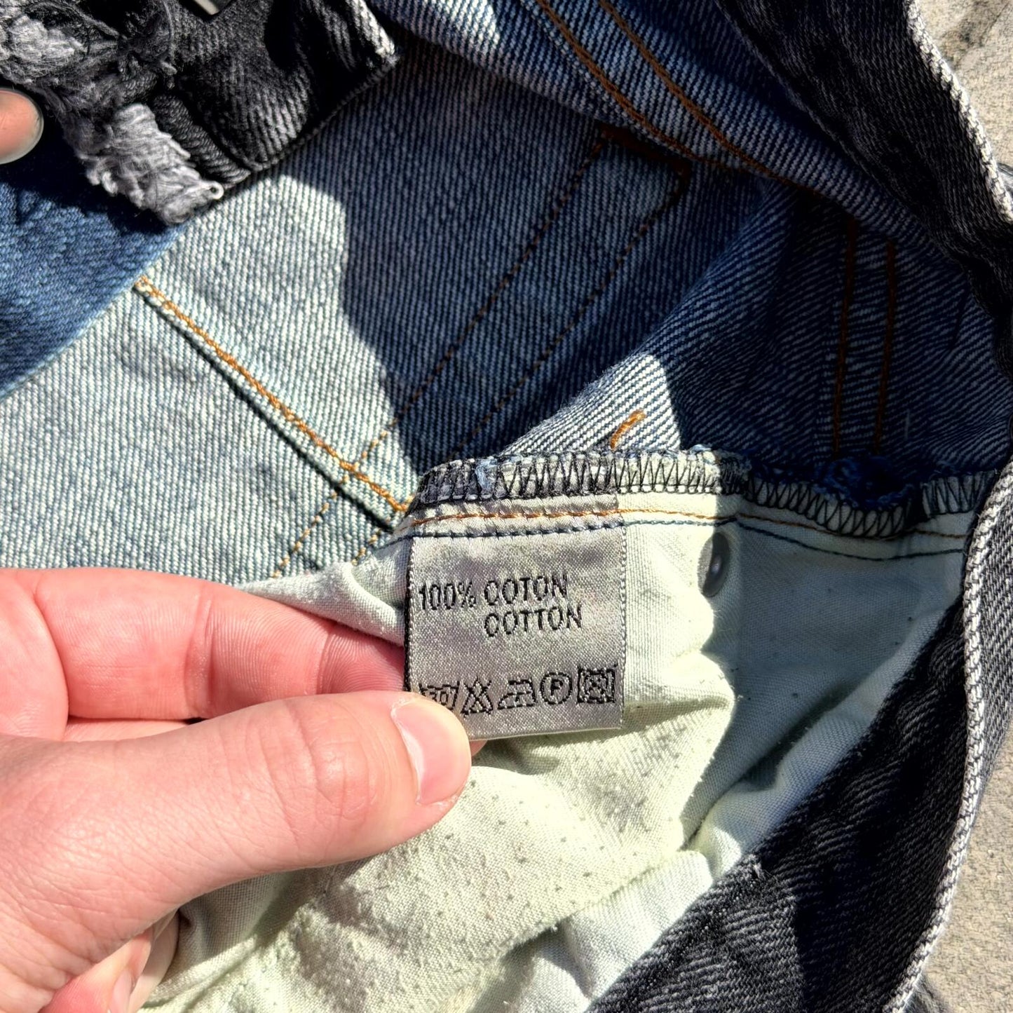 AW06 Dior Homme Cummerbund Denim