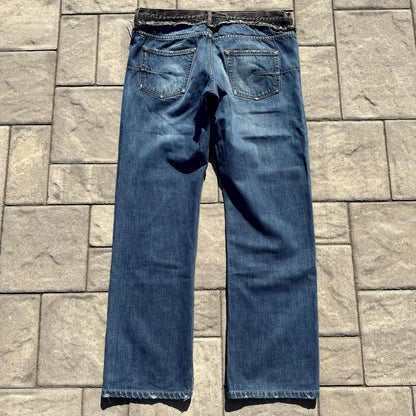AW06 Dior Homme Cummerbund Denim