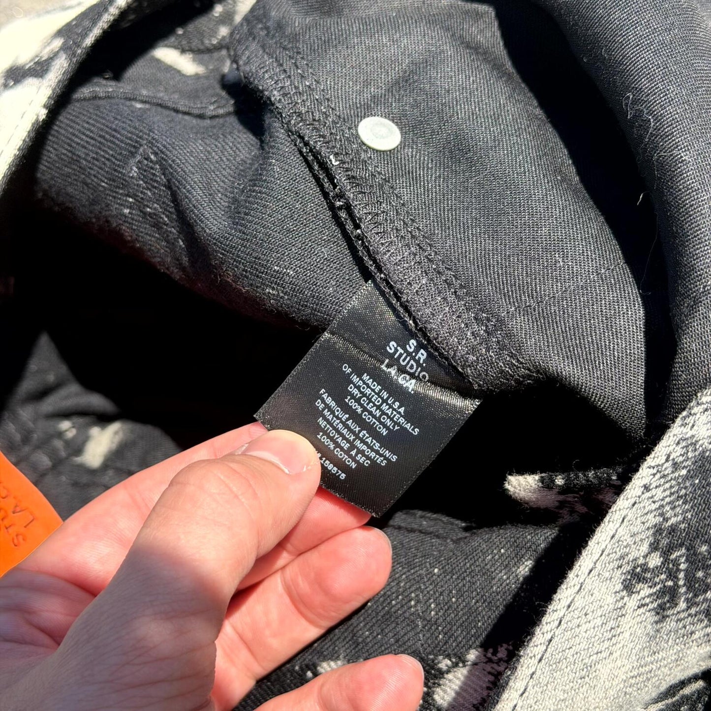 2019 Sterling Ruby Black Soto Denim