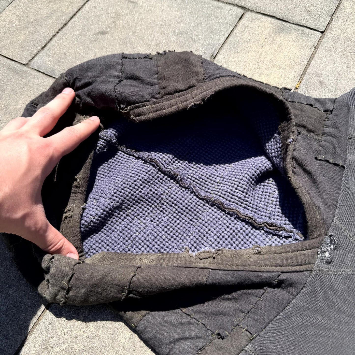 Miju Repairs Lost Youth Scab Hoodie