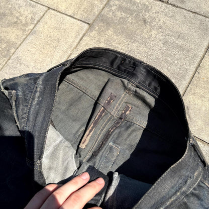 FW07 Rick Owens Biker Denim