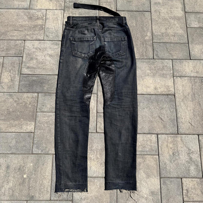 FW07 Rick Owens Biker Denim
