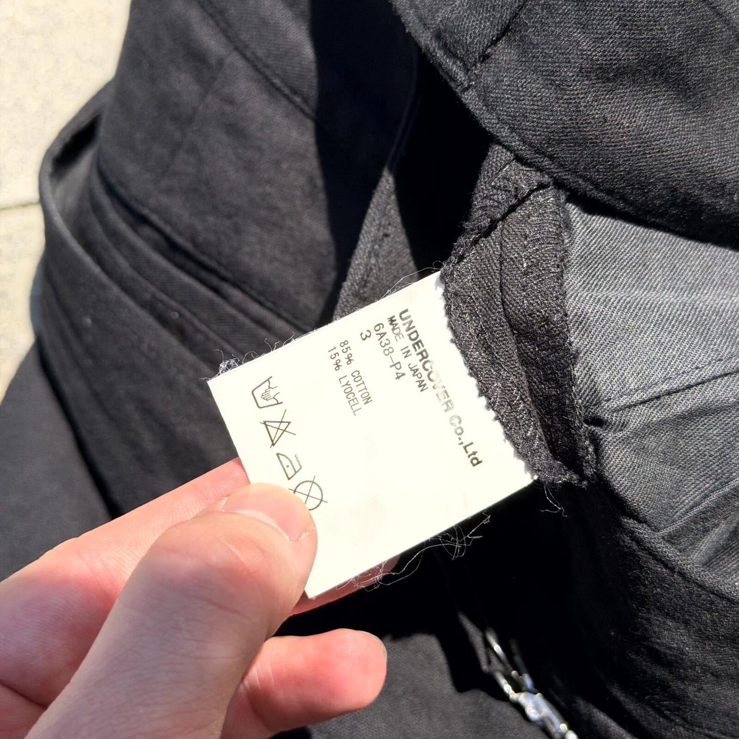 AW06 Undercover Waist Bag Pants