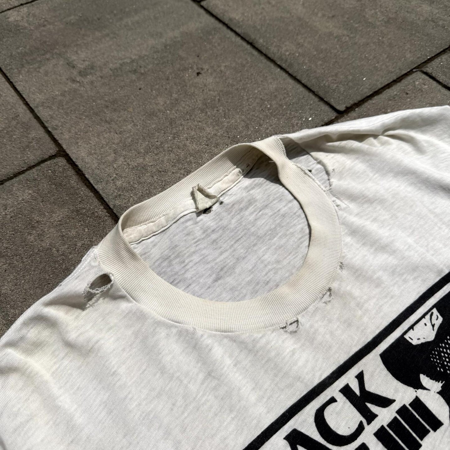 80’s Black Flag Police Story Tee