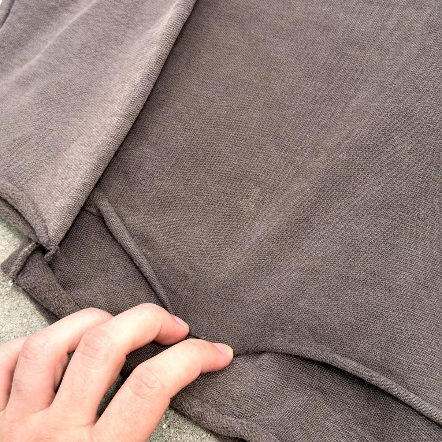 Rick Owens Slab Layered Hoodie