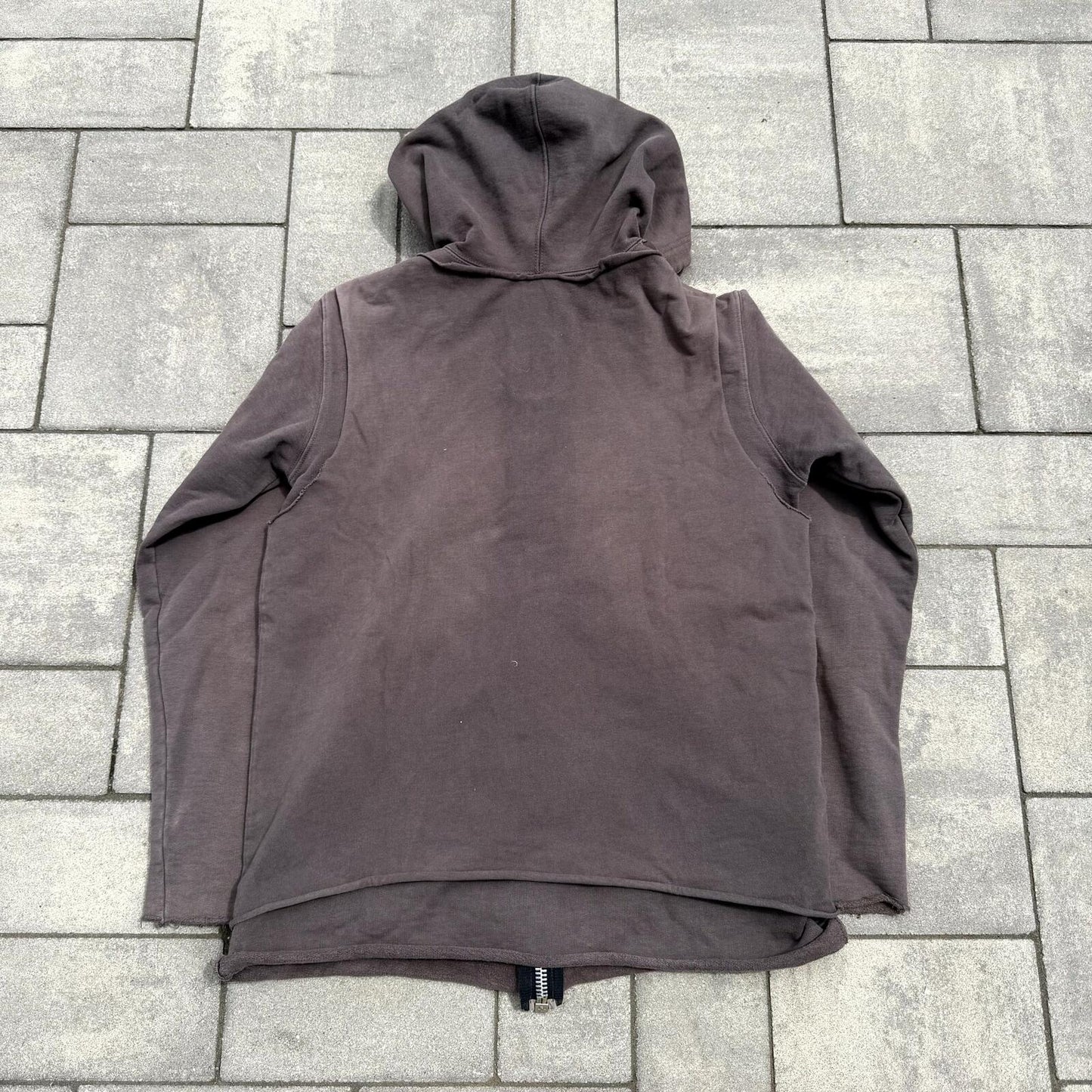 Rick Owens Slab Layered Hoodie