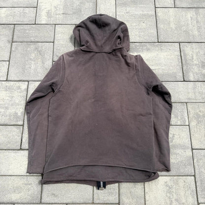 Rick Owens Slab Layered Hoodie