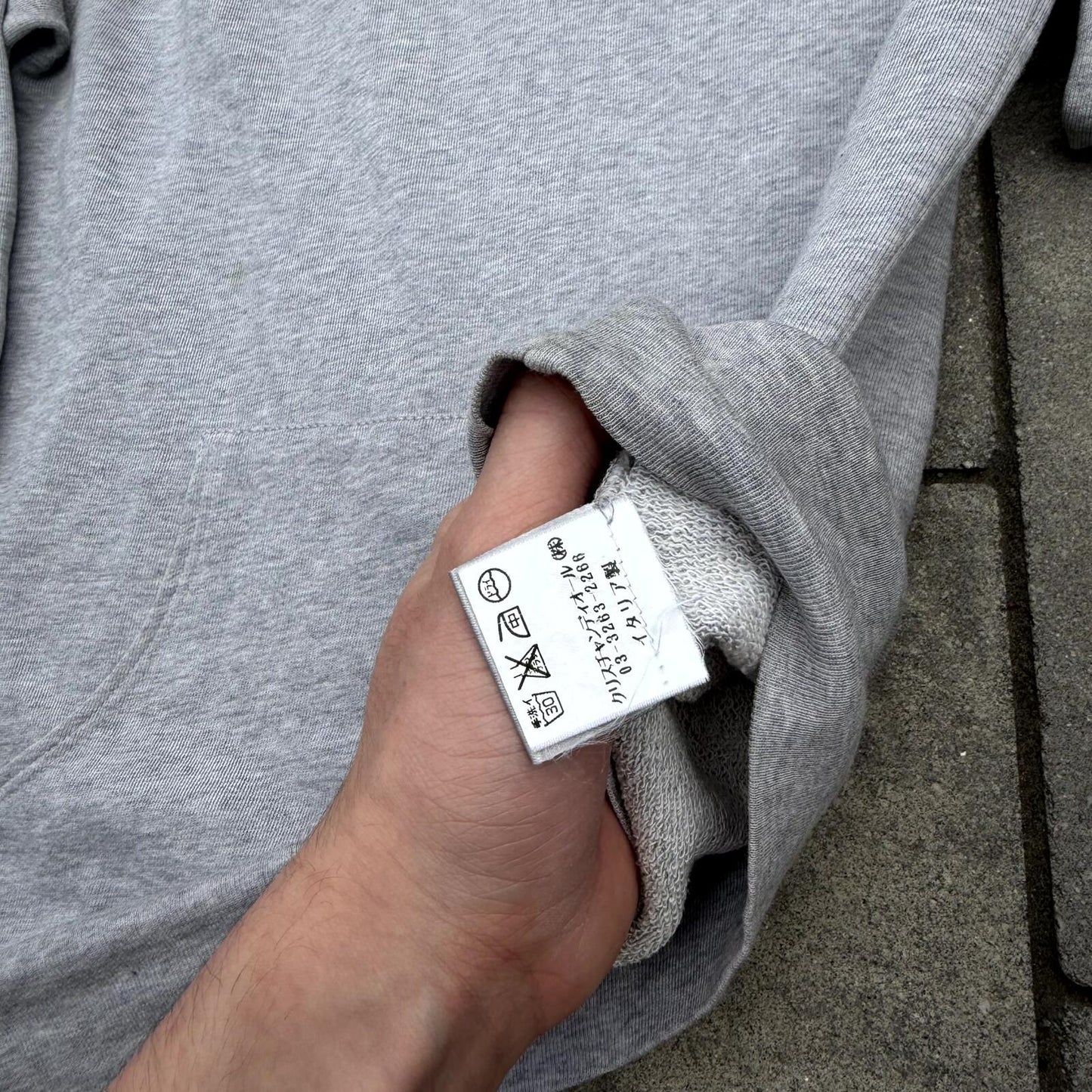 AW06 Dior Homme Scarf Hoodie