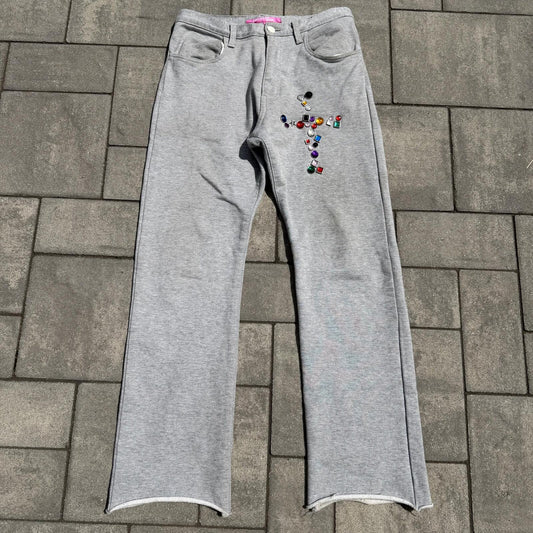 AD2002 Junya Watanabe Jewel Sweatpants