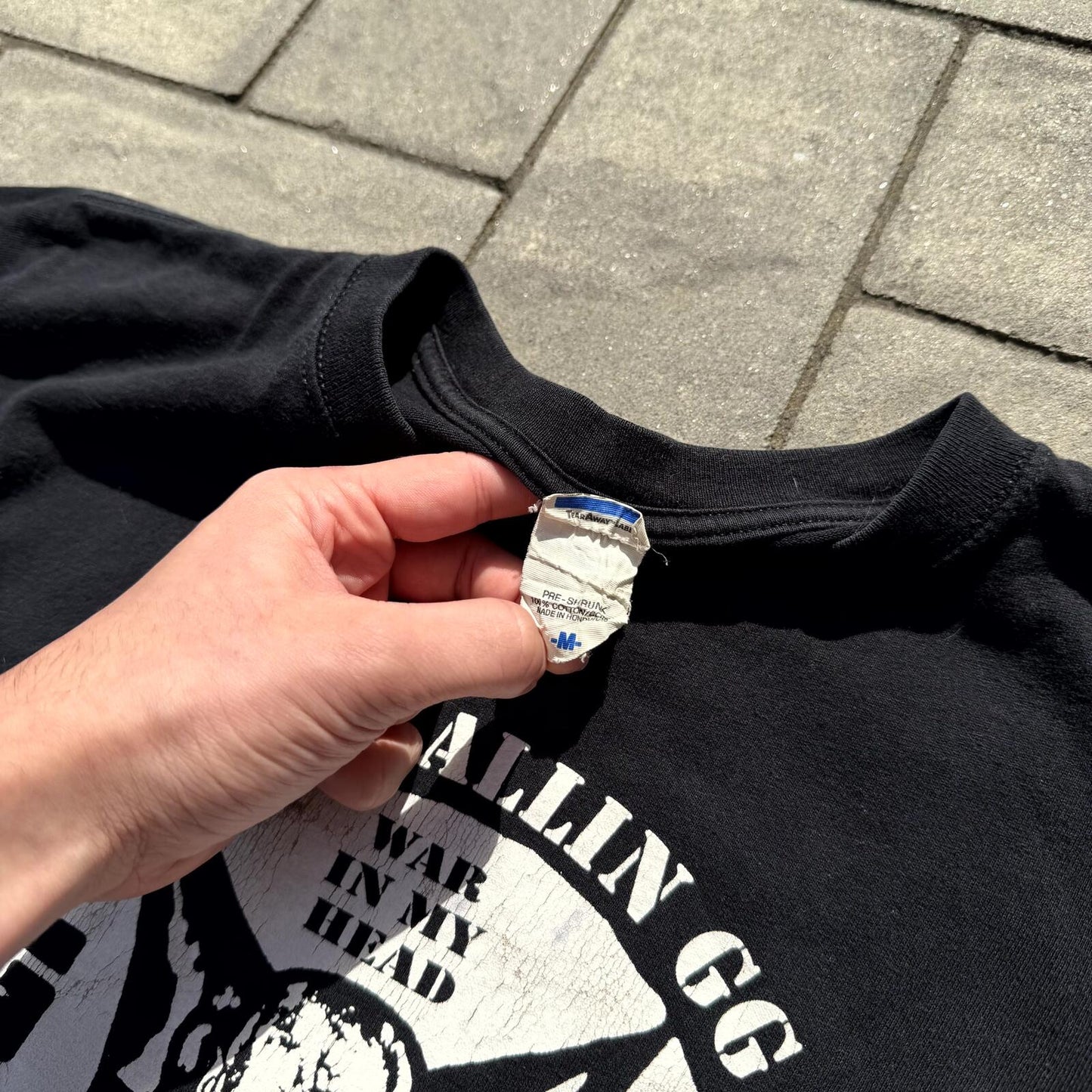 GG Allin Im Your Enemy Tee