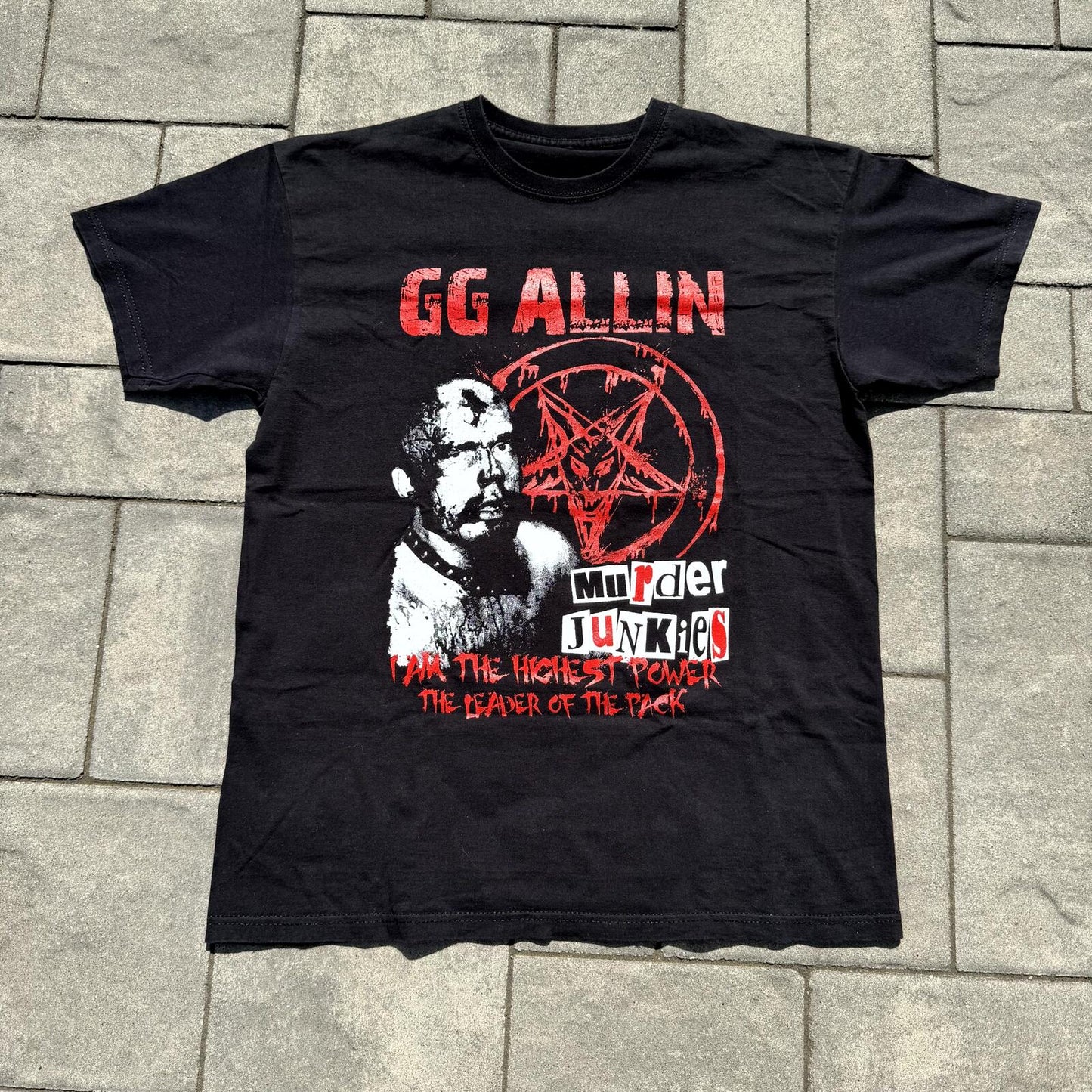 GG Allin Murder Junkies Tee