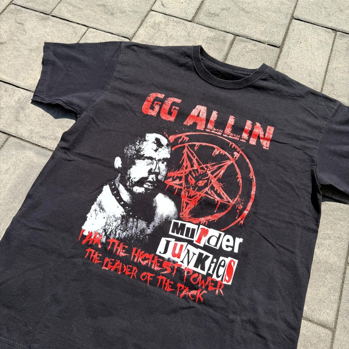 GG Allin Murder Junkies Tee