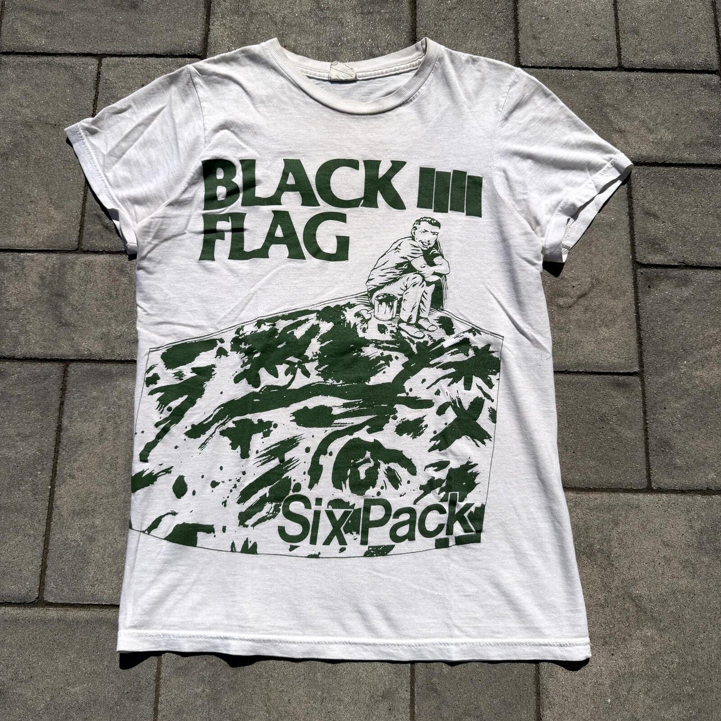 90's Black Flag Six Pack tee