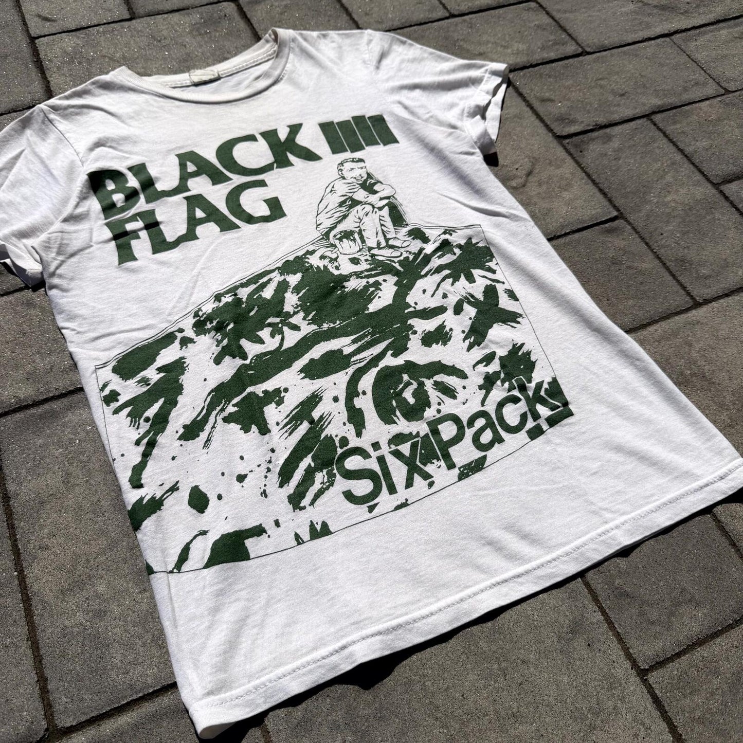 90's Black Flag Six Pack tee