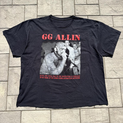 GG Allin Rock & Roll Tee