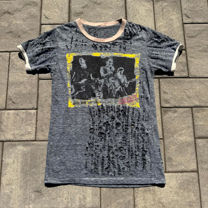 70’s Sex Pistols Nevermind The Bollocks Thrashed Ringer Tee