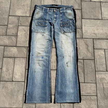SS06 Undercover Blue Klaus Hybrid Denim
