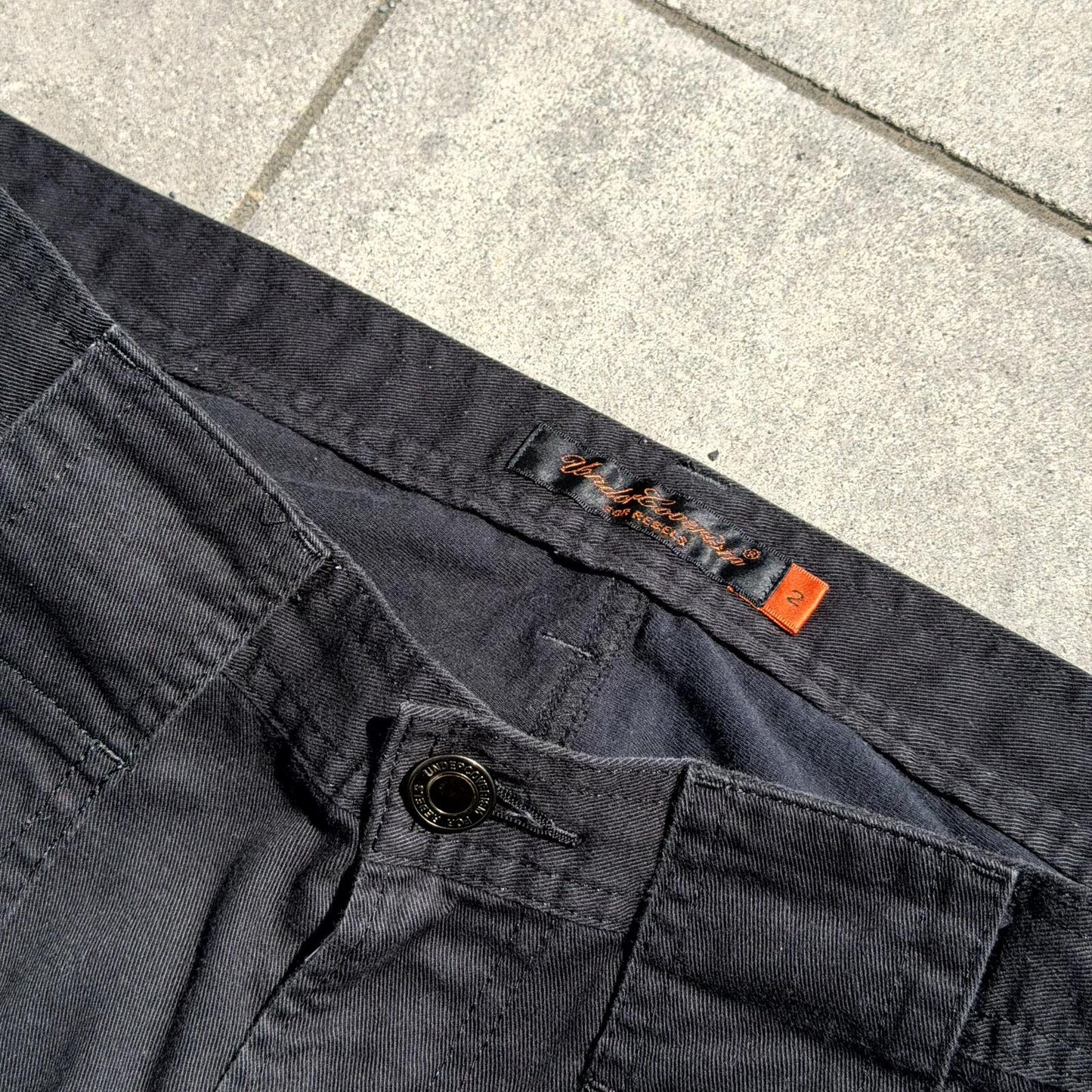SS06 Undercover Black Klaus Hybrid Denim