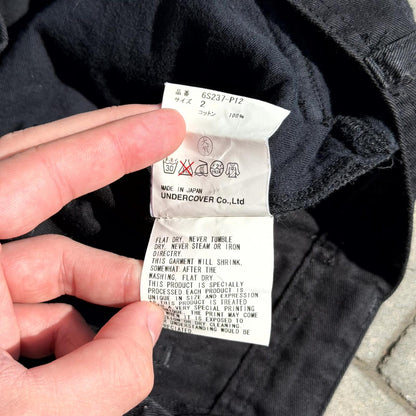 SS06 Undercover Black Klaus Hybrid Denim