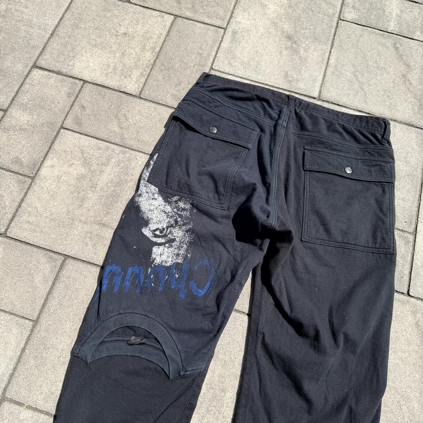 SS06 Undercover Black Klaus Hybrid Denim