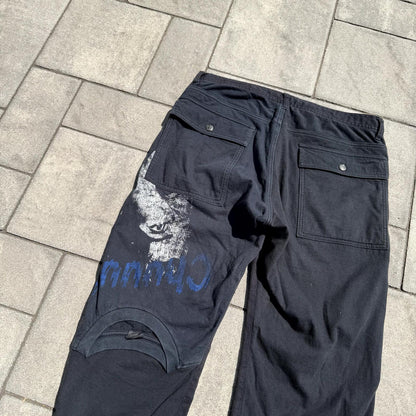SS06 Undercover Black Klaus Hybrid Denim