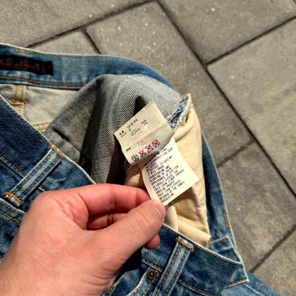 AW05 Undercover Boro Heart Denim