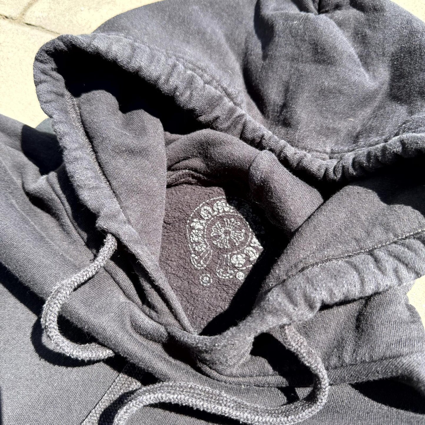 Chrome Hearts Horseshhsoe Logo Hoodie